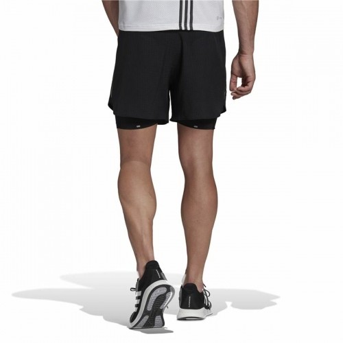 Спортивные мужские шорты Adidas Two-in-One Чёрный image 4