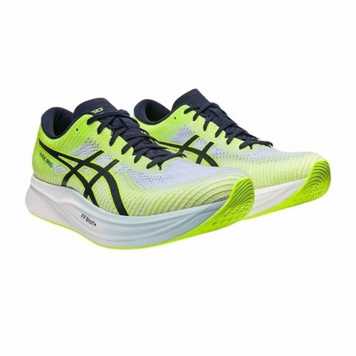 Беговые кроссовки для взрослых Asics Magic Speed 2 Лаймовый зеленый Мужской image 4