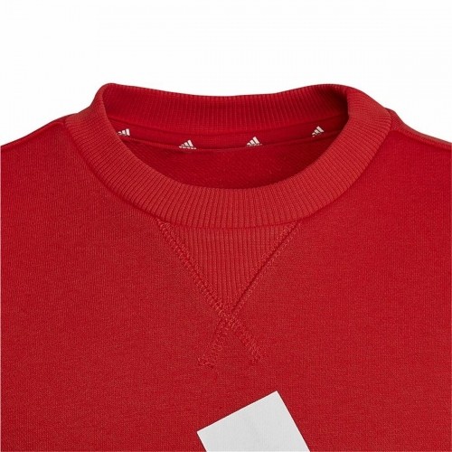 Толстовка без капюшона детская Adidas Essentials Красный image 4