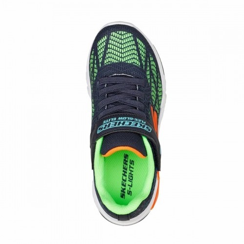 Sports Shoes for Kids Skechers Flex-Glow Elite - Vorlo Navy Blue image 4