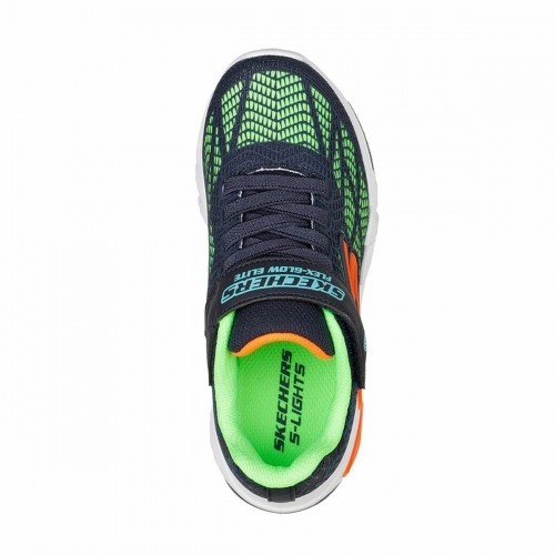 Детские спортивные кроссовки Skechers Flex-Glow Elite - Vorlo Тёмно Синий image 4