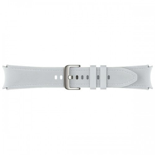 Pasek Hybrid Eco-Leather Band Samsung ET-SHR96LSEGEU do Watch6 20mm M|L srebrny|silver image 4