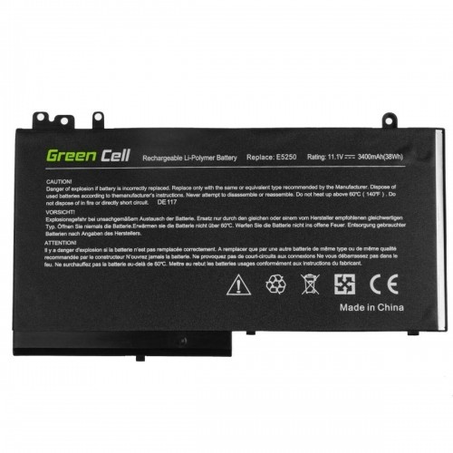 Piezīmju Grāmatiņa Baterija Green Cell DE117 Melns 3400 mAh image 4