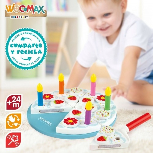 Wooden Game Woomax Tarta 26 Pieces (6 Units) image 4