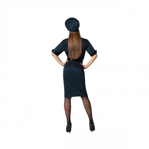 Costume for Adults Blue Police Officer Lady image 4