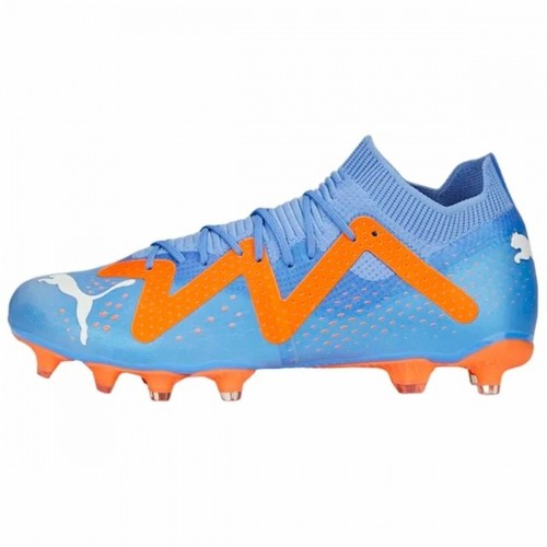 Adult's Football Boots Puma Future Match Fg/Ag  Glimmer Blue Orange Lady image 4