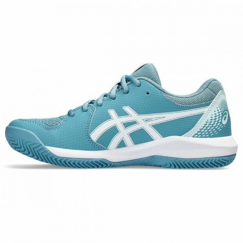 Women's Tennis Shoes Asics Gel-Dedicate 8 Clay Light Blue image 4