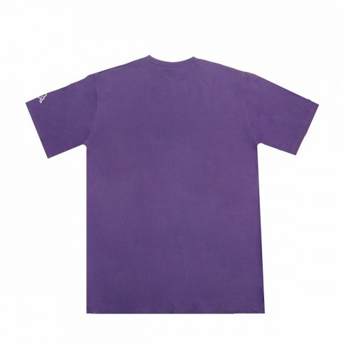 Men's Short-sleeved Football Shirt Kappa Sportswear Logo Purple image 4