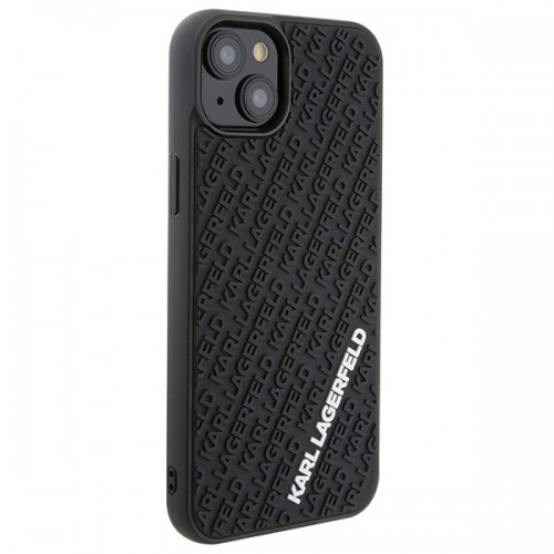 Karl Lagerfeld KLHCP15M3DMKRLK iPhone 15 Plus 6.7" czarny|black hardcase 3D Rubber Multi Logo image 4