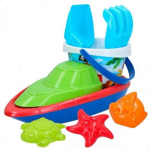 Набор пляжных игрушек Colorbaby 8 Предметы Корабль полипропилен (24 штук) image 4