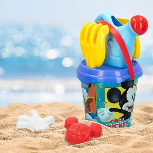 Beach toys set Mickey Mouse Ø 18 cm polypropylene (12 Units) image 4