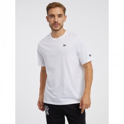 Men’s Short Sleeve T-Shirt New Era ESSENTLS TEE 60416745 White image 4