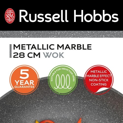 Russell Hobbs RH02812EU7 Metallic Marble wok 28cm image 4