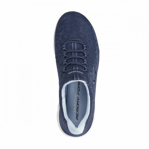 Sports Trainers for Women Skechers 150111-NVLB Navy Blue image 4
