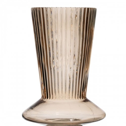 Vase Brown Crystal 15 x 15 x 24,5 cm image 4