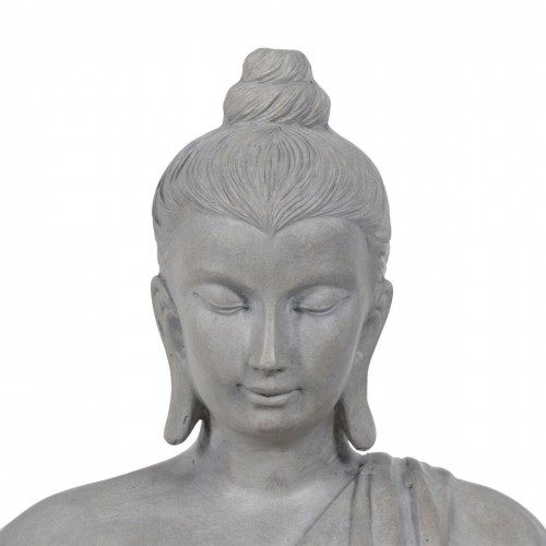Sculpture Grey Resin 46,3 x 34,5 x 61,5 cm Buddha image 4