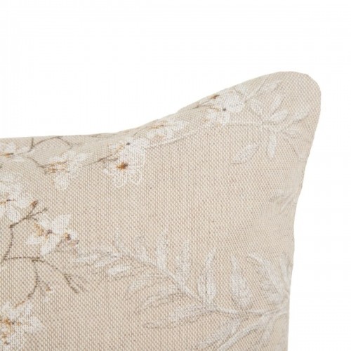 Cushion Polyester Cotton Beige Flowers 60 x 40 cm image 4