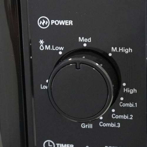 Microwave with Grill TM Electron Black 700 W 20 L image 4