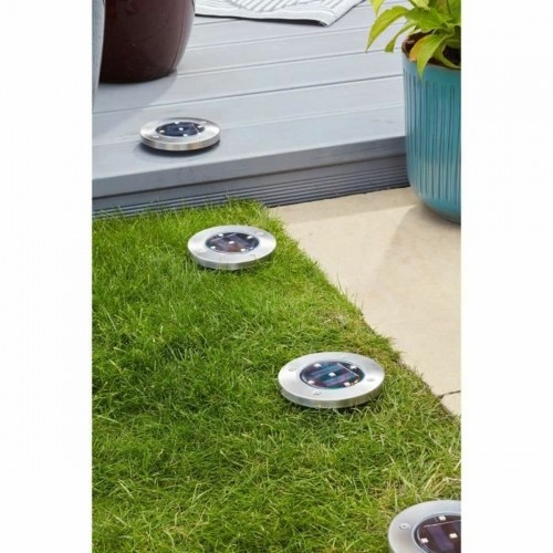 Solar-powered spotlight Smart Garden Floor Black Aluminium (4 Units) image 4