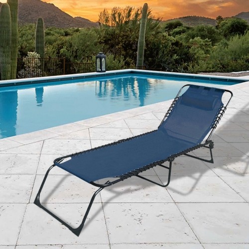Sun-lounger Marbueno Foldable 190 x 27 x 58 cm image 4