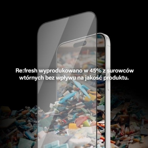 PanzerGlass Re:fresh Glass iPhone 15 Pro 6.1" Ultra-Wide-Fit Screen Protection Easy Aligner 2822 image 4