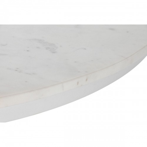 Dining Table Home ESPRIT White Metal Marble 110 x 110 x 76 cm image 4