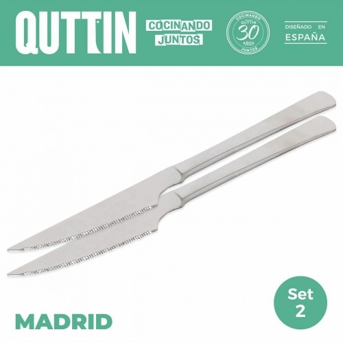 Набор ножей для мяса Madrid Quttin Madrid (21 cm) 2 Предметы (12 штук) image 4