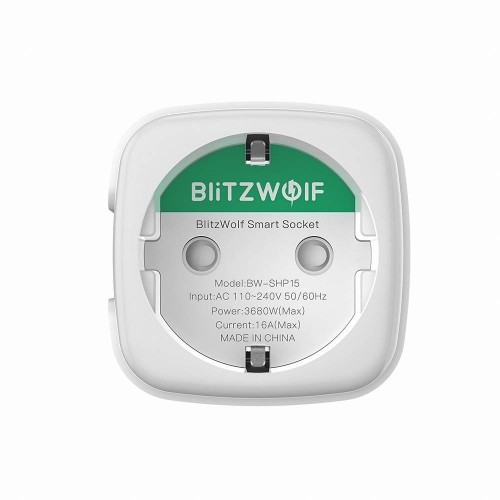 Smart socket Blitzwolf BW-SHP15, ZigBee, 3680W image 4