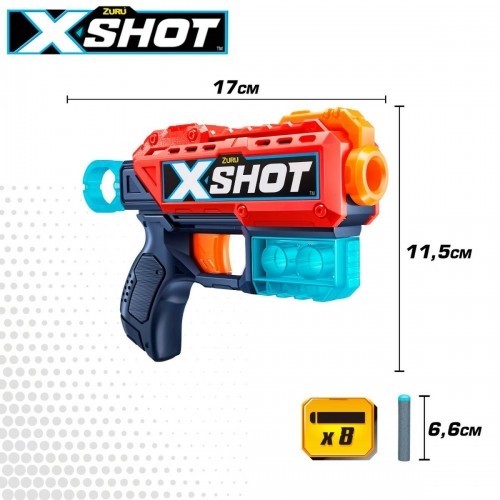 Пистолет с дротиками Zuru X-Shot Excel Kickback 12 штук 20 x 13 x 4 cm image 4