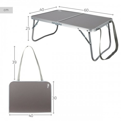Saliekams galds Aktive Kempings Antracīts 60 x 25 x 40 cm (4 gb.) image 4