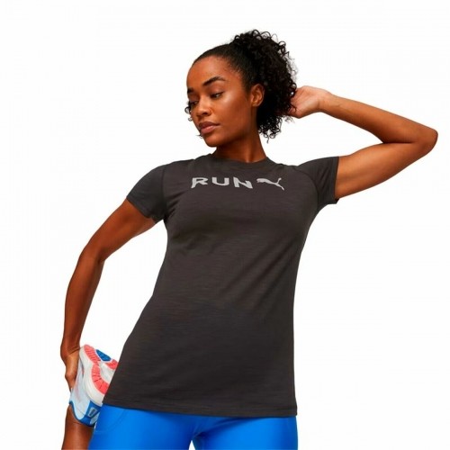 Women’s Short Sleeve T-Shirt Puma Graphicc Black image 4