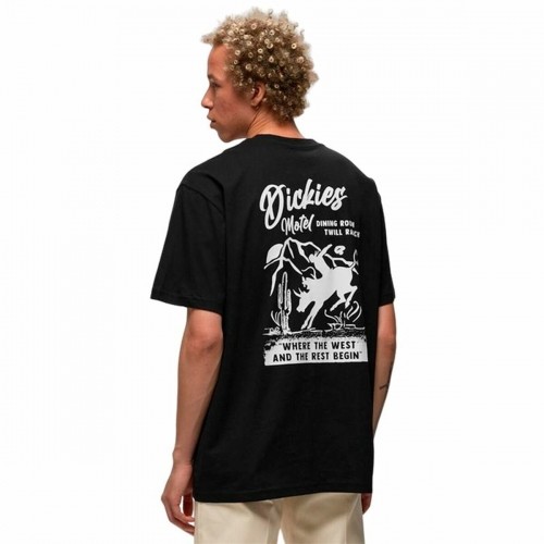 Men’s Short Sleeve T-Shirt Dickies Dighton Black image 4