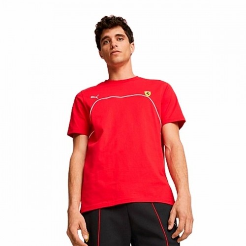 Vīriešu Krekls ar Īsām Piedurknēm Puma Ferrari Race Sarkans image 4