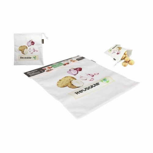 Reusable Food Bag Quttin 39,5 x 35 cm (18 Units) image 4