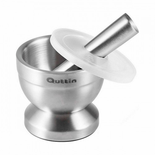 Mortar Quttin Stainless steel Non-slip Steel 9,8 x 8,2 cm (6 Units) image 4