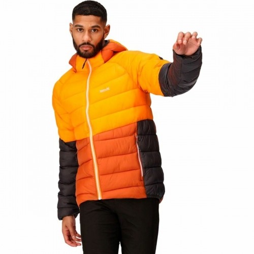 Мужская непромокаемая куртка Regatta Harrock II Ora Темно-оранжевый image 4