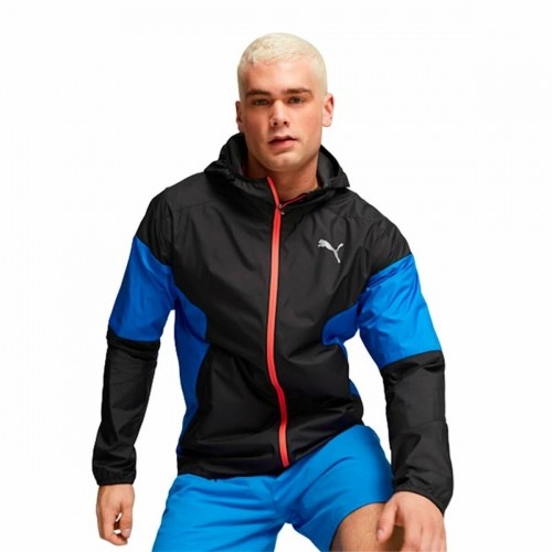 Men's Sports Jacket Puma Lightweightck Black image 4