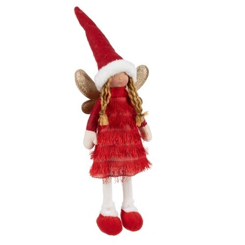 Fairy - red Christmas figurine Ruhhy 22346 (17053-0) image 4