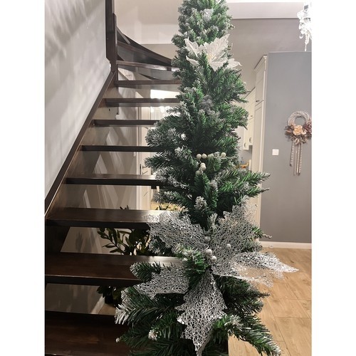 Snow-covered Christmas tree garland 2.7m HQ Ruhhy 22326 (17012-0) image 4