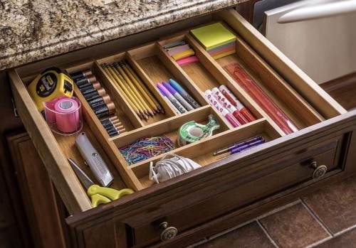 Bamboo insert / organizer for Ruhhy 19189 drawer (16138-0) image 4