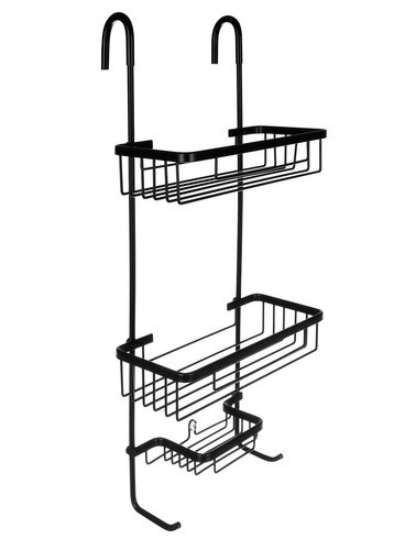 Malatec Hanging shower shelf - black (15465-0) image 4