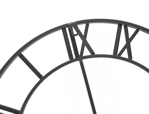 Ruhhy Retro wall clock - black (14718-0) image 4