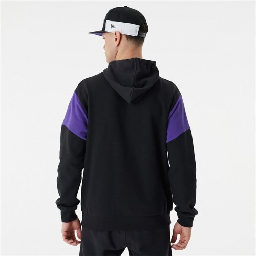 Unisex Hoodie New Era NBA Colour Insert LA Lakers Black image 4