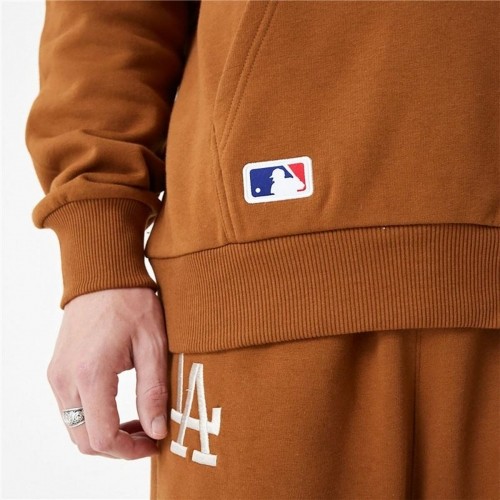 Толстовка с капюшоном унисекс New Era League Essentials LA Dodgers Охра image 4