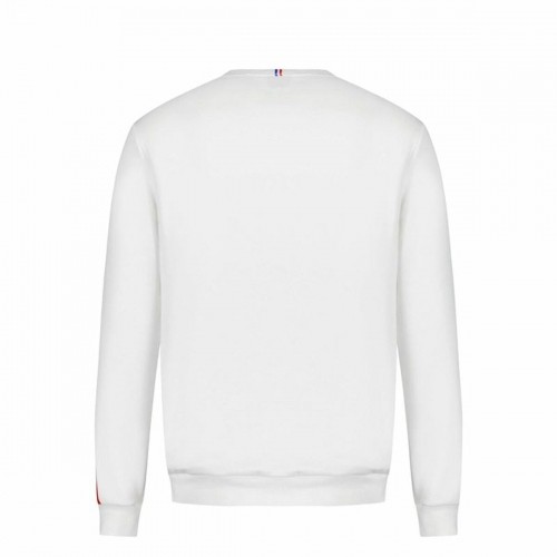 Unisex Sweatshirt without Hood Le coq sportif Tri Crew N°1 New Optical White image 4
