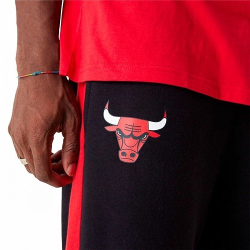 Штаны для взрослых New Era NBA Colour Block Chicago Bulls Чёрный Мужской image 4