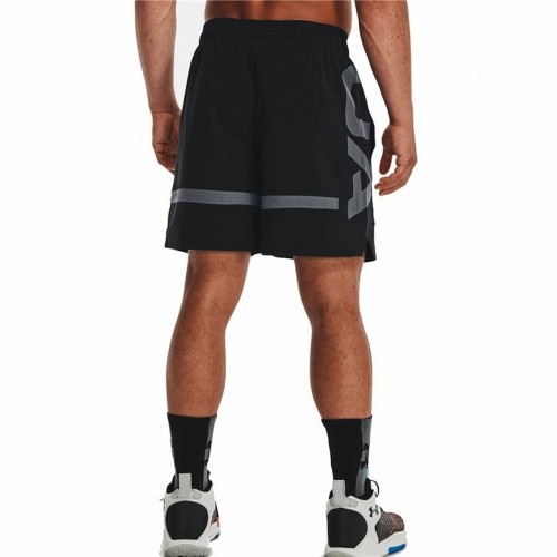 Vīriešu Basketbola Šorti Under Armour Baseline Melns image 4