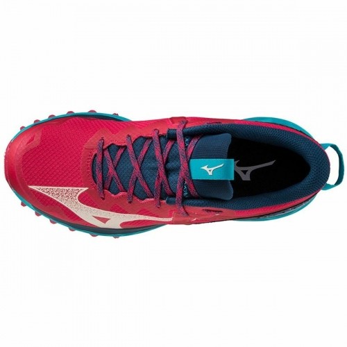 Женские спортивные кроссовки Mizuno Wave Mujin 9 Красный image 4