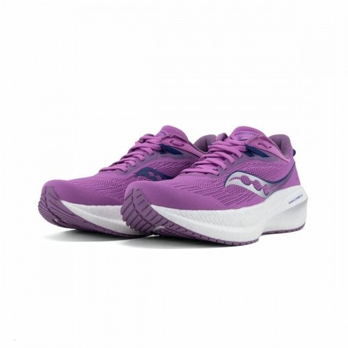 Беговые кроссовки для взрослых Saucony Triumph 21 Фиолетовый image 4