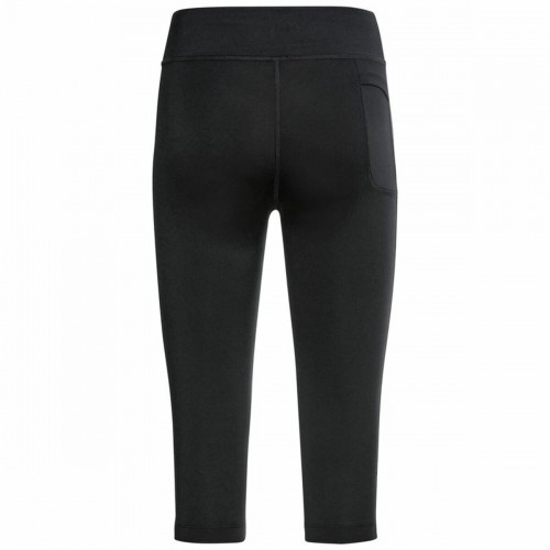 Women's Cropped Sports Pants Odlo 3/4 Essential Black image 4